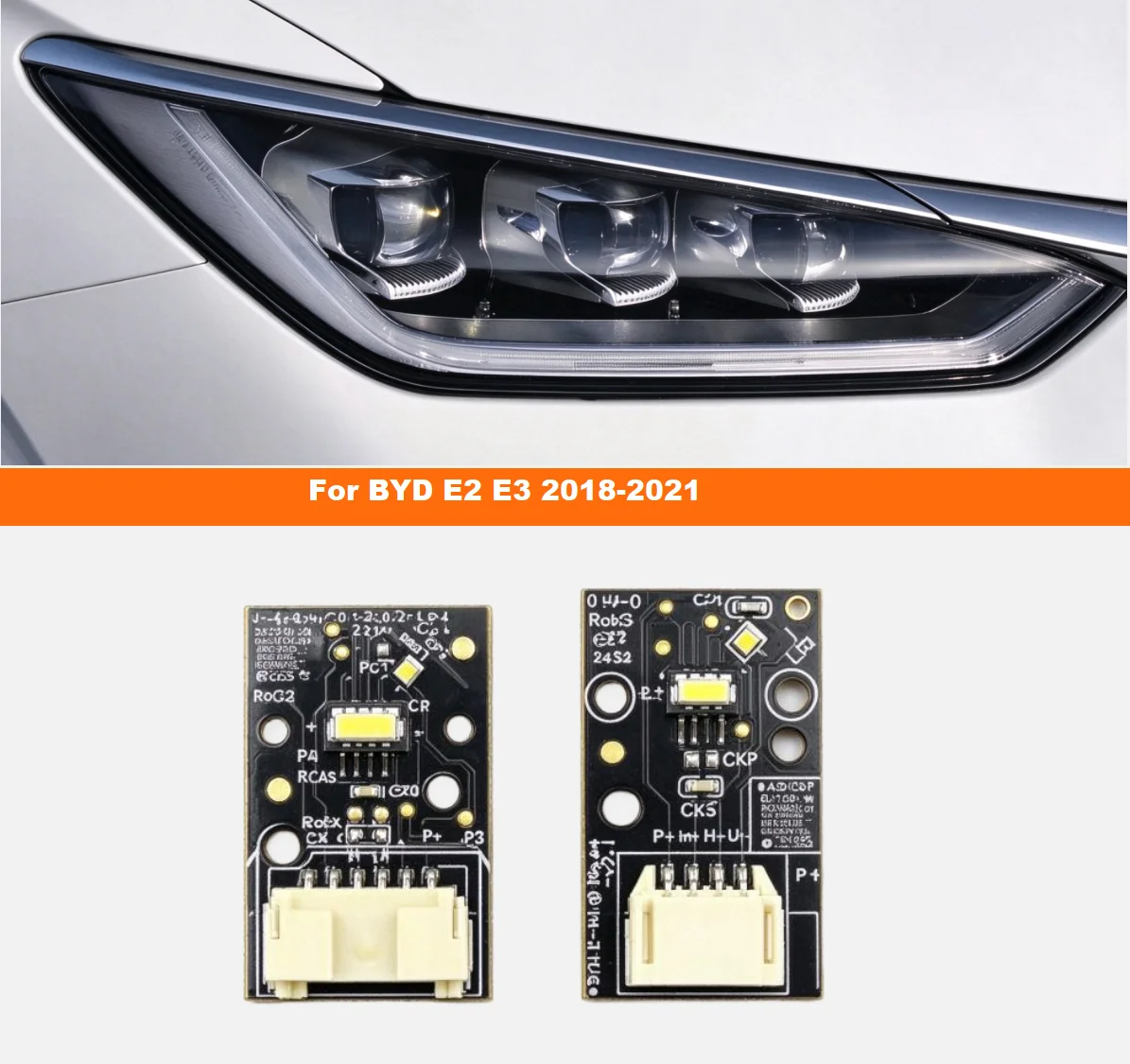 headlight low beam Chip Board high beam Light Source Module OE Replacement for BYD E2 E3 2018-2021