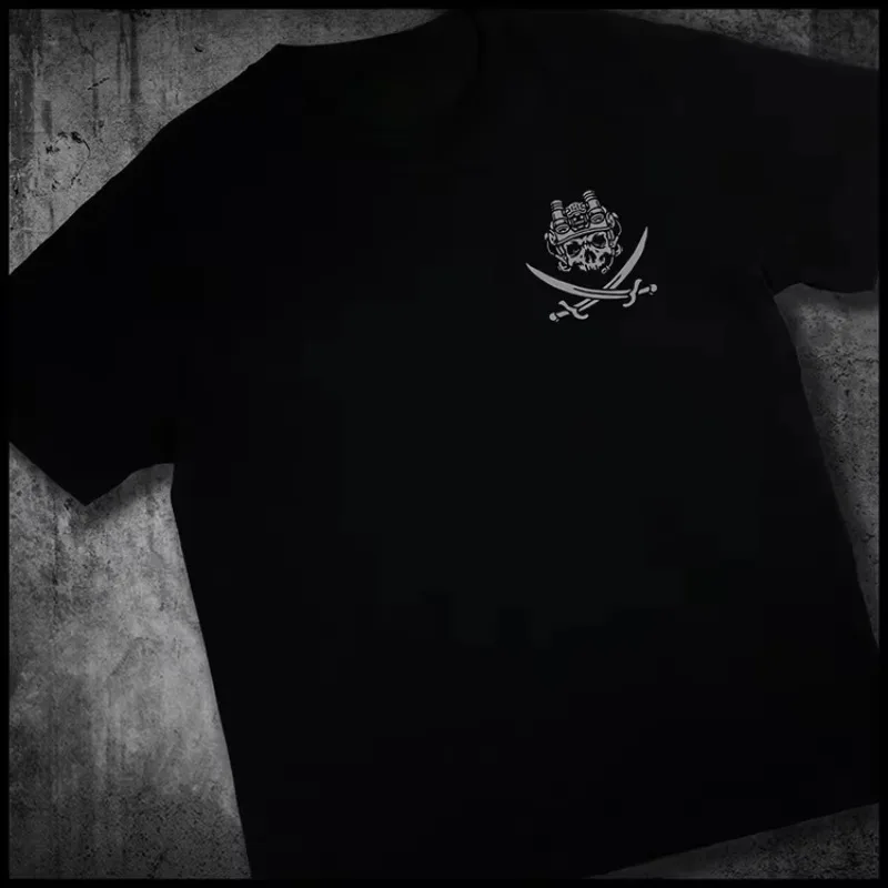 Special Forces SEAL Team 6 Tactical Army Fans Tough Guy Printing Summer New Brothers Cotton T-Shirt Crew Neck Loose Top