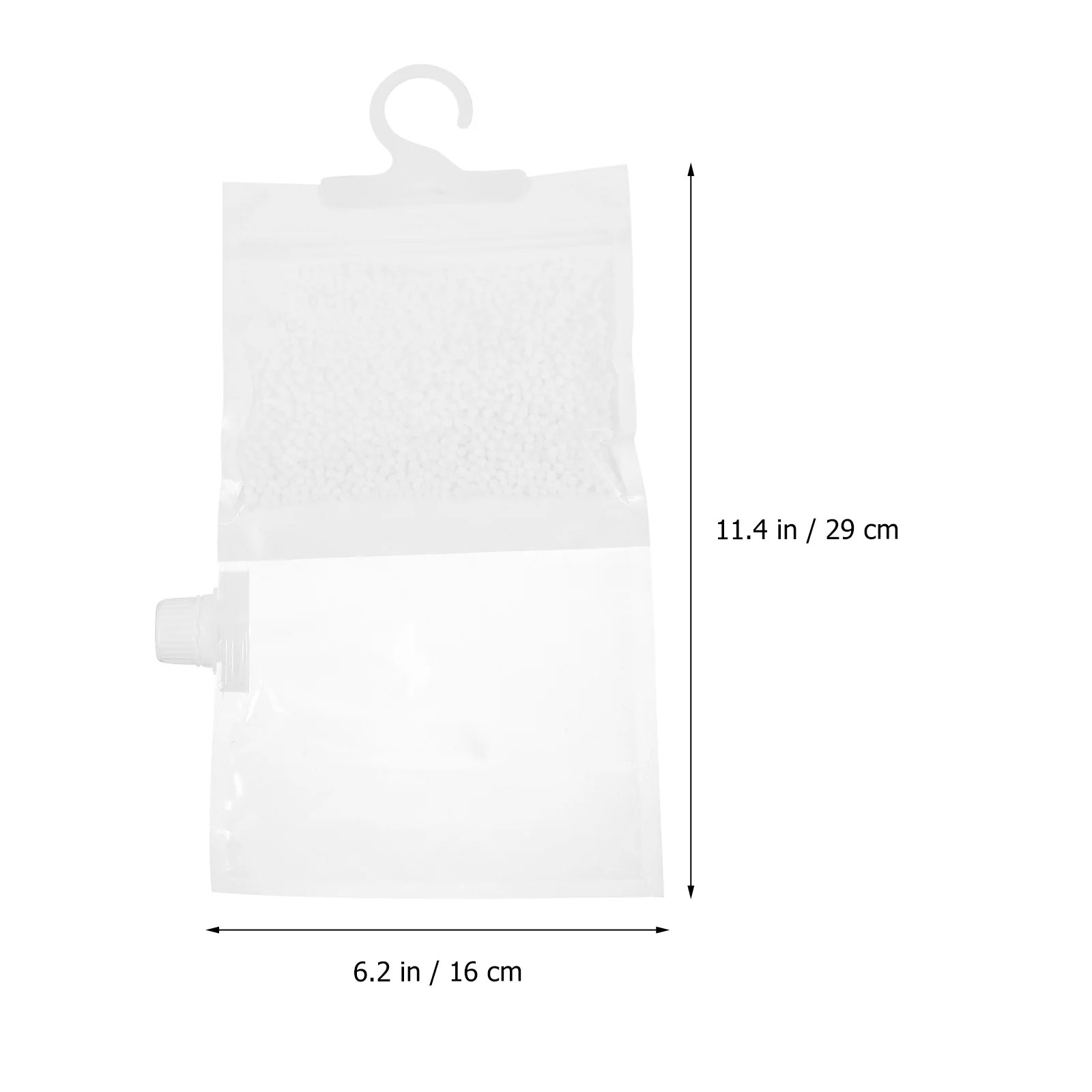 

10Pcs Moisture Absorber Hanging Bags Home Dorm Boat Dehumidifier Bags Long Lasting Dryness Moisture Absorber Dorm Hanging Bags,