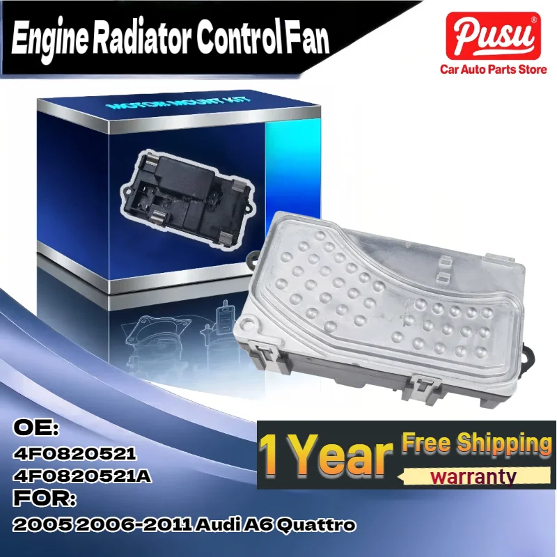 

For High Quality Blower Motor Resistor for 2005-2011 Audi A6 Quattro 4F0820521 4F0820521A