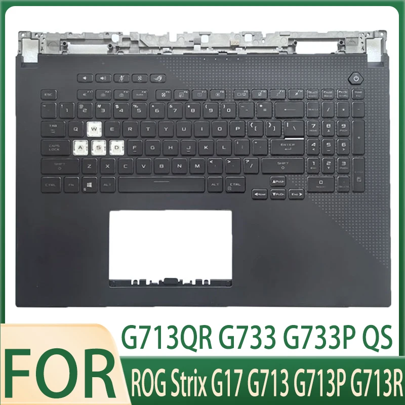 

Used/org For 17.3" ROG Strix 5R PLUS G17 G713 G713P G713R G713Q Laptop Palmrest Case Keyboard US English Version Upper Cover