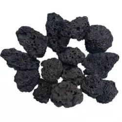 100g Natural Black Aquarium Fish Tank Filter Media Volcanic Rock Biological Balls Bio filter For Aquarium Clear Water Decoration