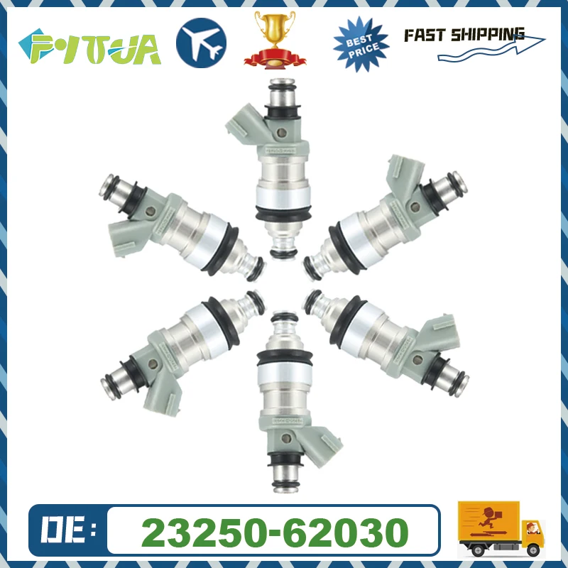 

Топливная форсунка 23250-62030 для Toyota 4Runner 3.4L 92-93 Camry 3.0L для Tacoma 95-98 T100 для Lexus ES300 23209-62030