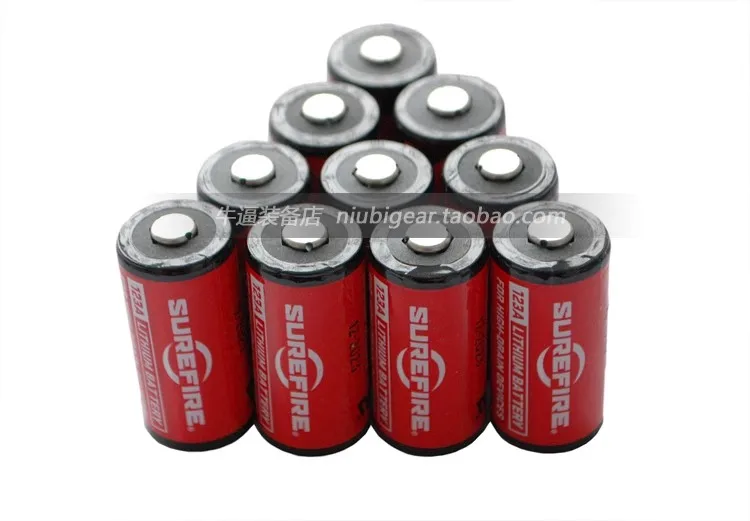 2pcs/lot Original battery CR123A 3V lithium battery non-rechargeable