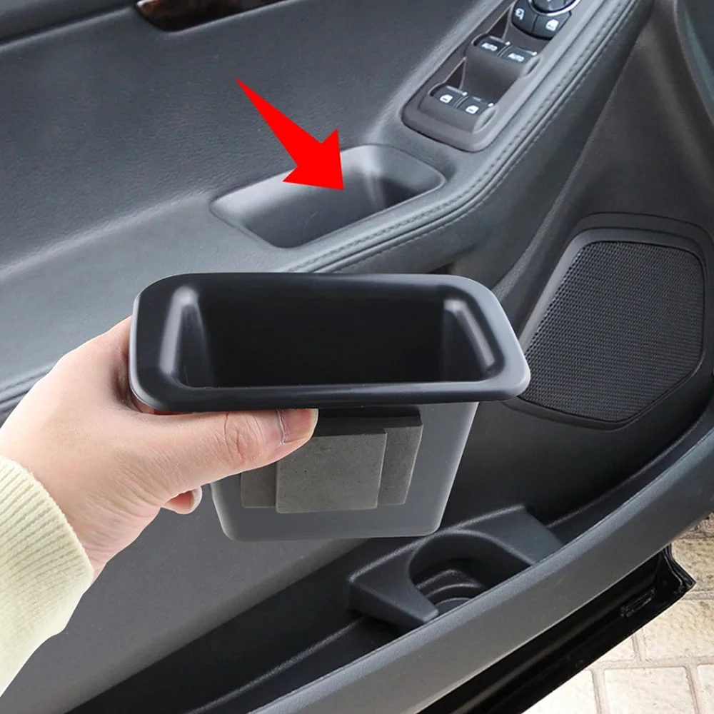 Picture 5: For Ford Explorer 2011 - 2022 ABS 2Pcs Car Door Armrest Storage Box Door Handle Boxes Case Holder Container Organizer Accessory