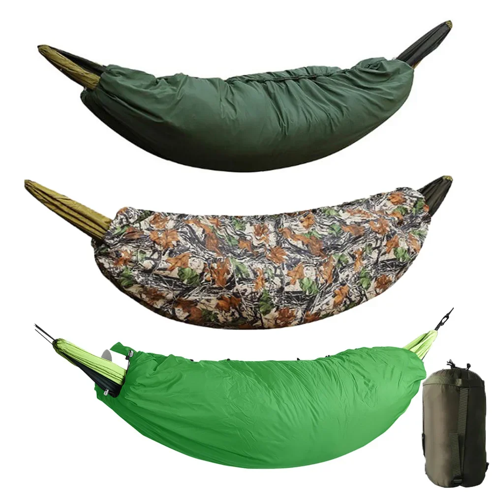 Full Length Envelope Hammock Quilt Winter Underquilt Winter Warm Under Quilt Blanket Cotton Hammock Sleeping Bag