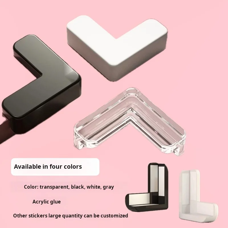 

Table Corner Guard Anti Impact Right Angle Edge Protector Cabinet Corner Furniture Sharp Corner Cover Range Hood Edge Tape