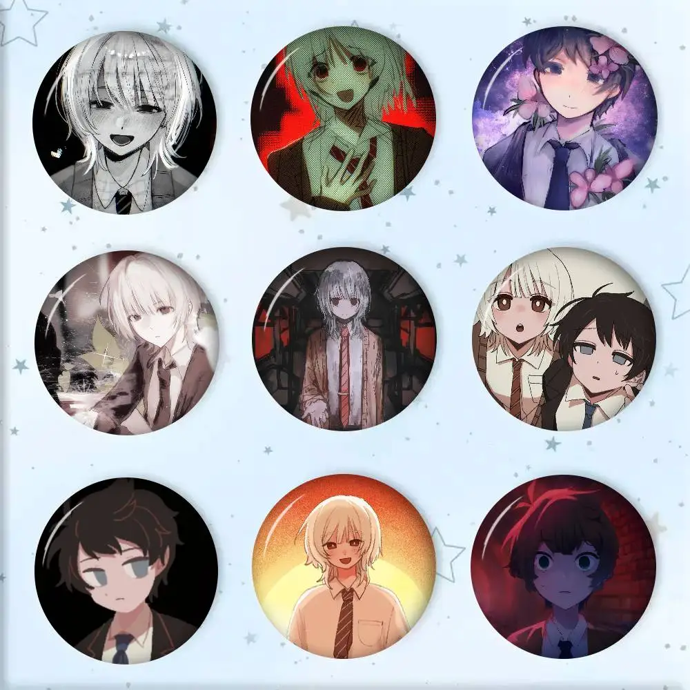 S-Saihate S-Station Game   Creative Pins Funny Round Snap-in Brooch Badge Backpack Hat Accessories Jewelry Gifts for Friend