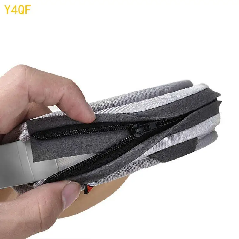 Y4QF Universal Fully Enclosed Headphone for Head with Cover Zipper Pad for Protection