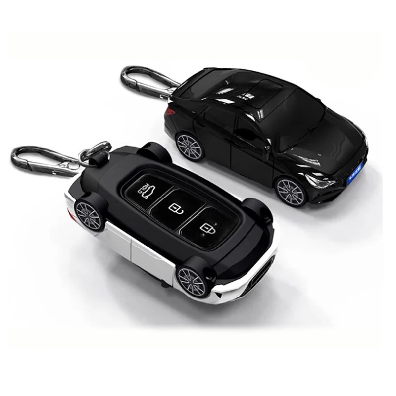 2024 per Hyundai I30 Ix35 KONA Encino Solaris Azera Grandeur Ig Accent Santa Fe Palisade Car Styling Remote Car Key Case Cover