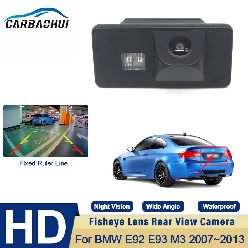 

CCD HD Car Rear View Reverse Camera Parking Backup Camera Waterproof IP68 For BMW E92 E93 M3 2007~2009 2010 2011 2012 2013