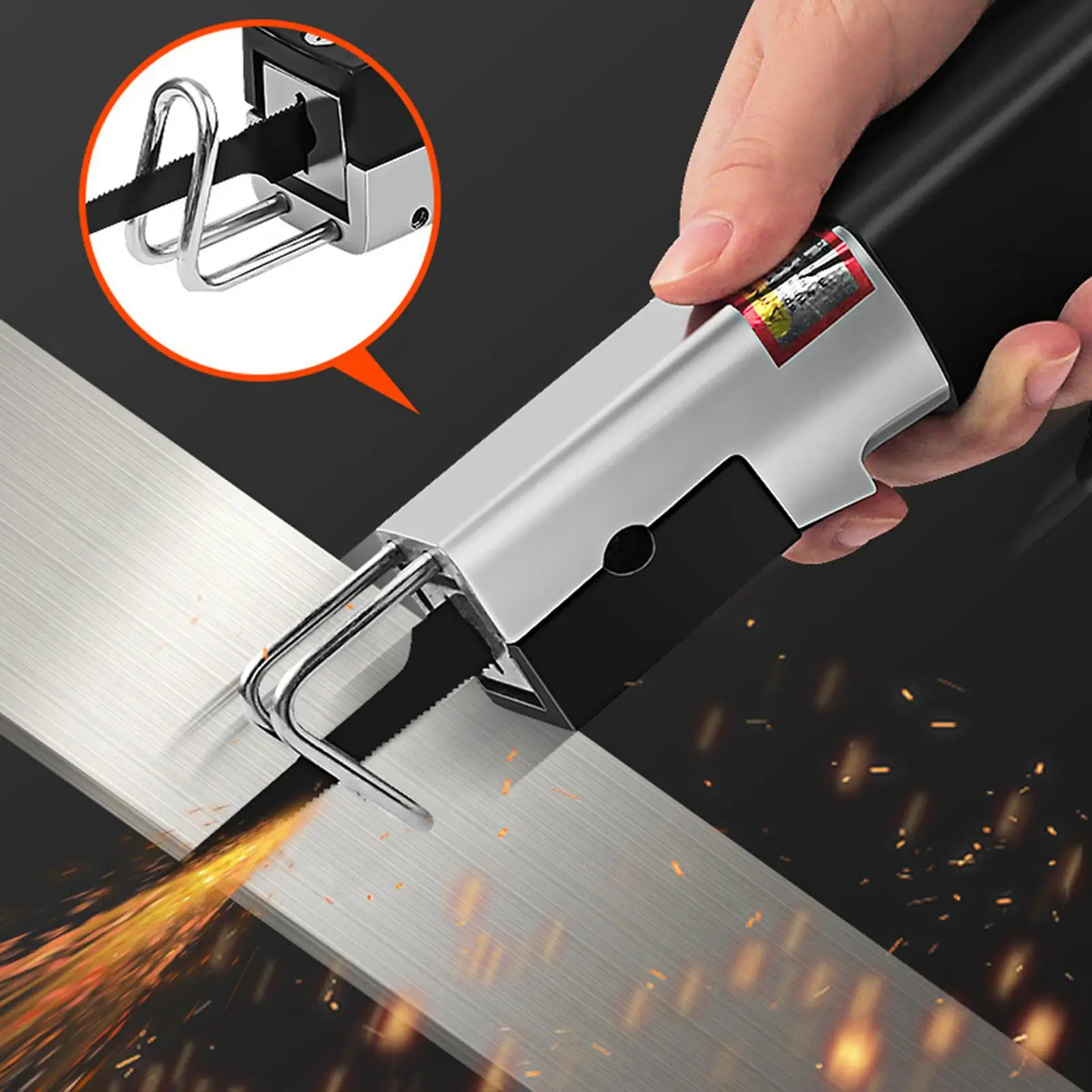 Pneumatic Saw Cutting Tool 90PSI Portable Alloy for Car Repairing Tool
