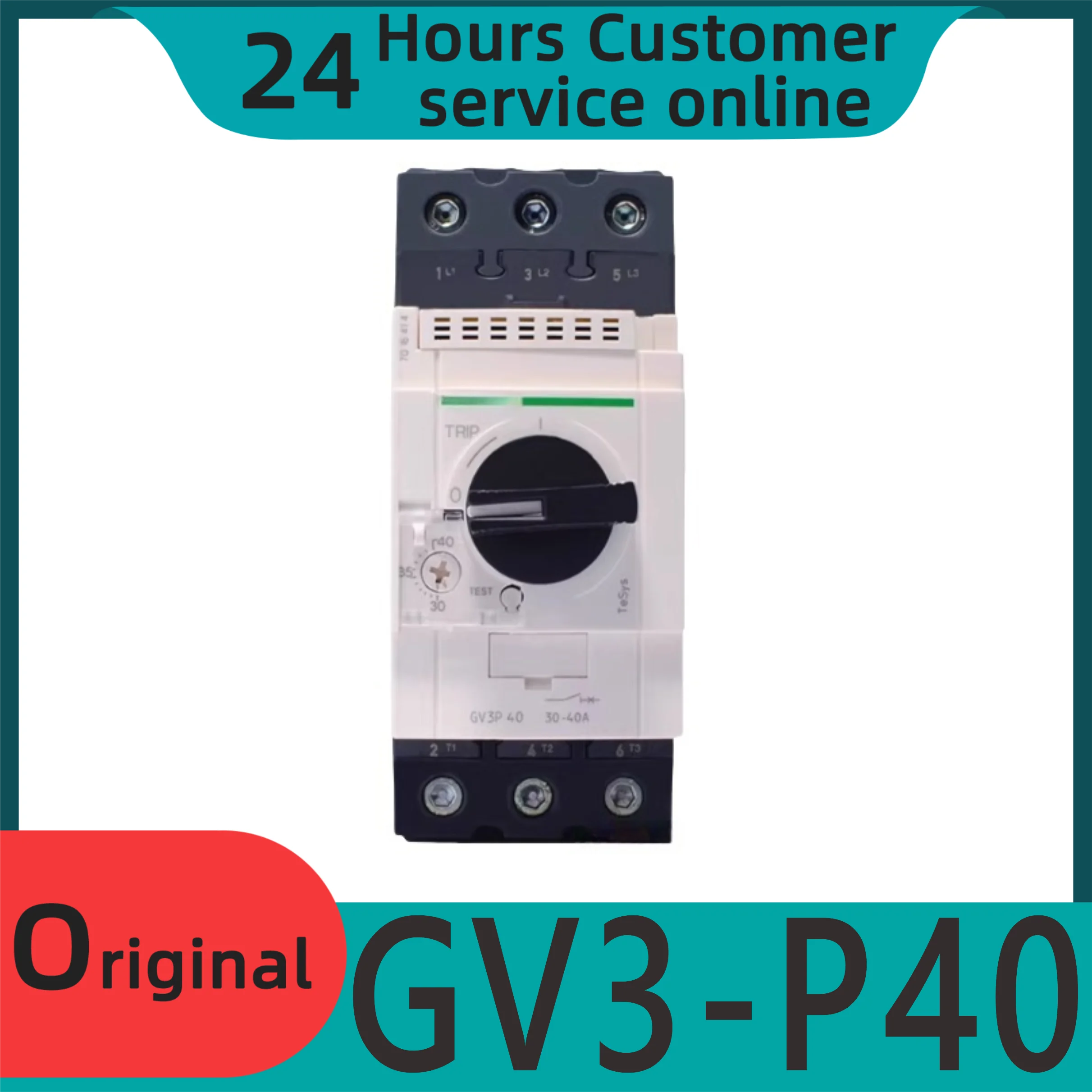 Nuevo disyuntor de motor original GV3-P40 GV3P40 30-40A