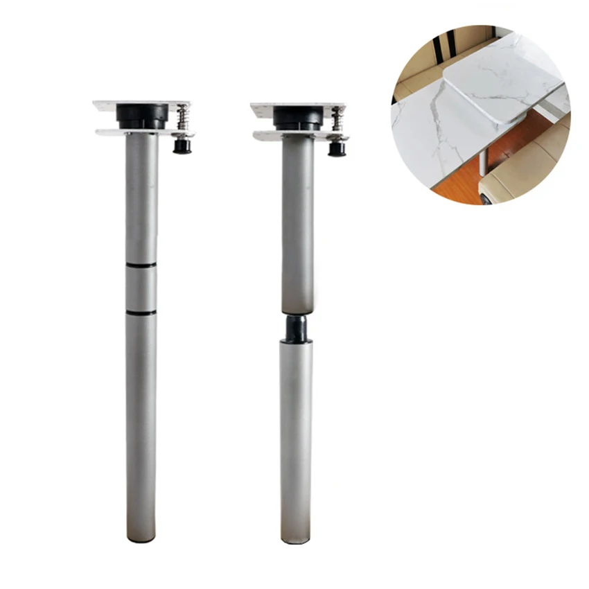 

RV Rotating Table Leg Height Adjustable Desktop Extension Support Leg Detachable Wall Table Leg for Yacht Camper Van Caravan