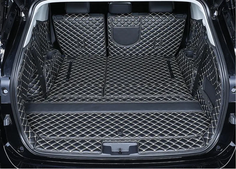 Best quality! Special car trunk mats for Toyota Kluger 7 seats 2023 2022 waterproof boot carpets cargo liner cover,Free shipping