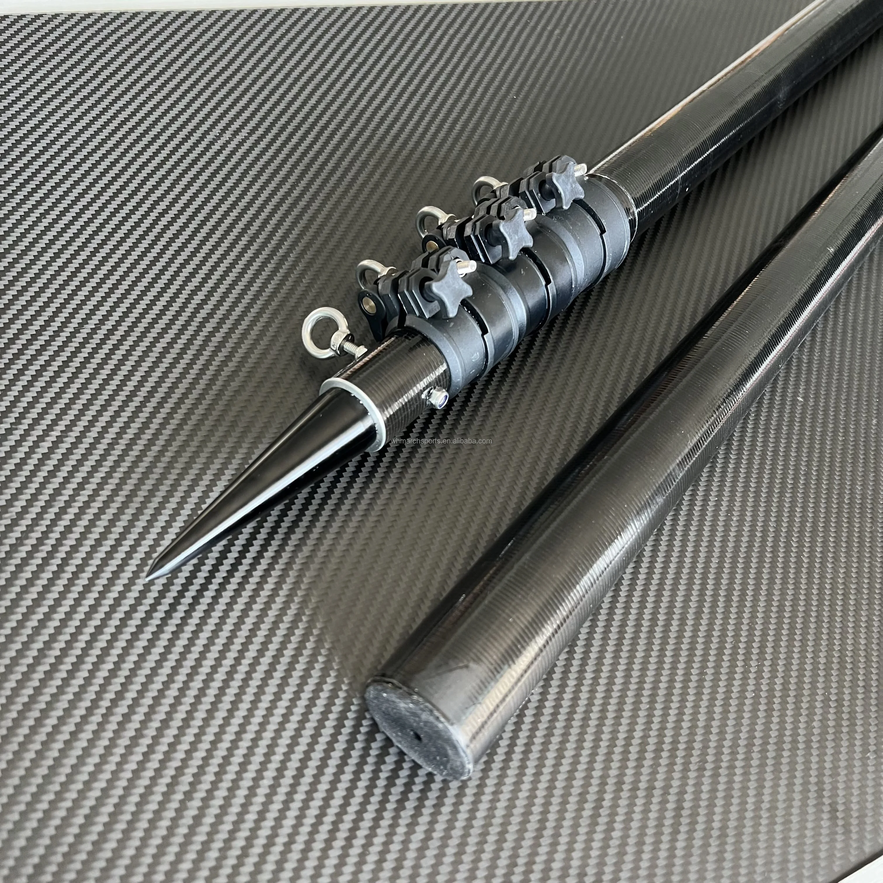 Carbon Fiber Lightweight Corrosion-Resistant Stable Support Offshore Trolling Boat Fishing Outrigger