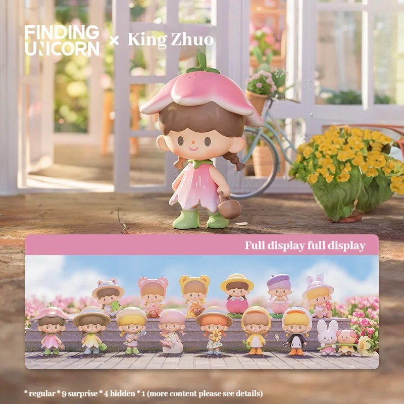 

Zhuo King Searching For Unicorns Spring Travel Series Vinyl Blind Box Cute Ornament Handmade Pendant Surprise Mystery Box Gifts