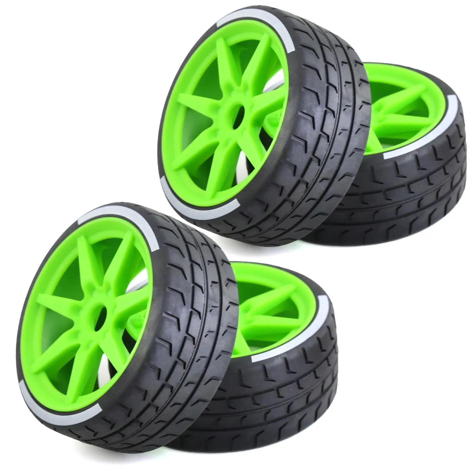 ARRMA1:7 INFRACTION 6S LIMITLESS 1:8 HongNor X3GT إطارات مسابقة الجري المسطحة سيارات التحكم اللاسلكي إطارات عجلات عالمية