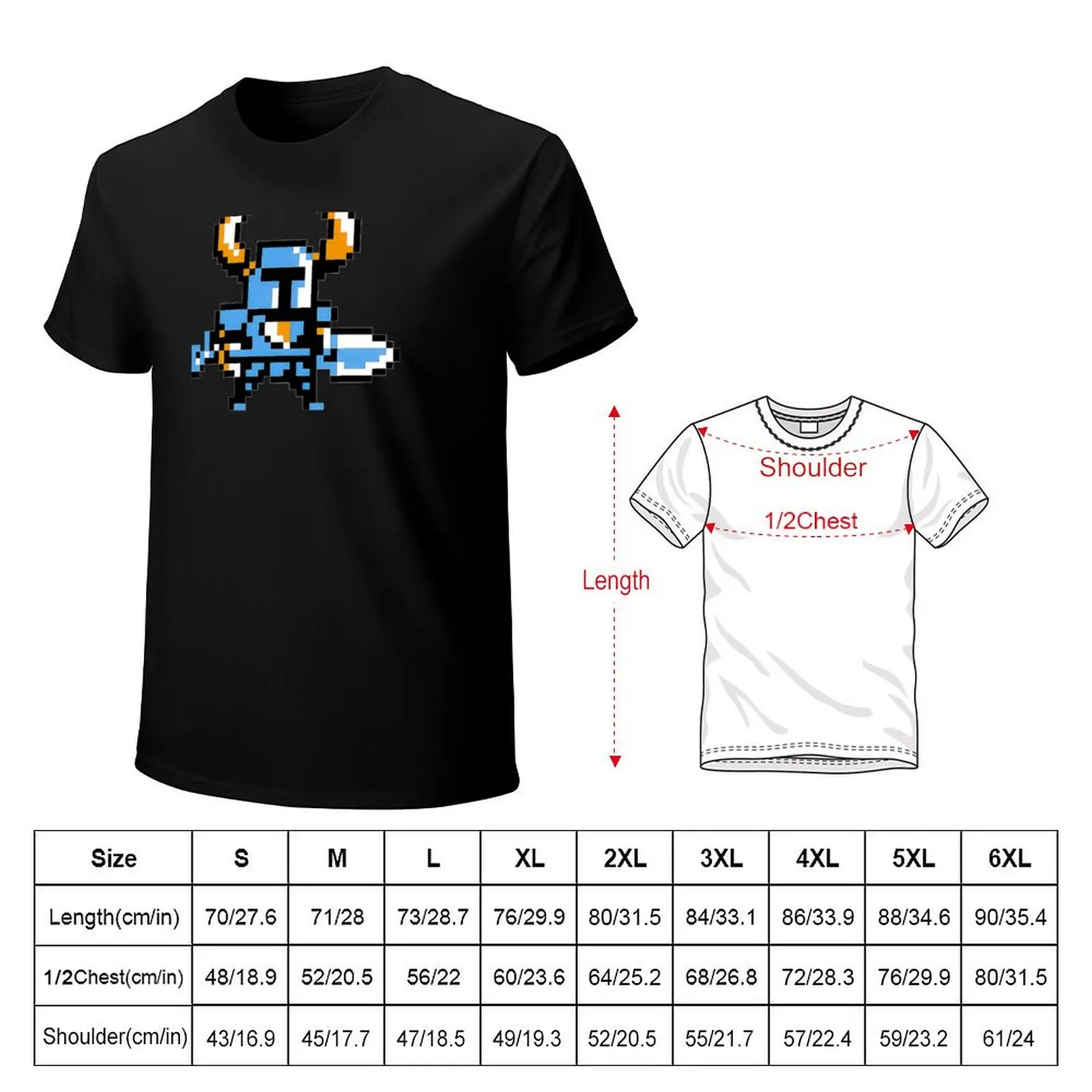 Shovel Knight T-Shirt anime aesthetic clothes quick-drying men workout shirt