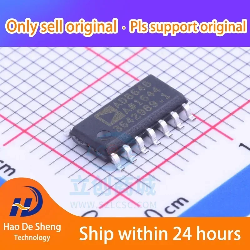 10 قطعة/الوحدة AD8648ARZ SOIC-14 AD8648AR جديد الأصلي في المخزون