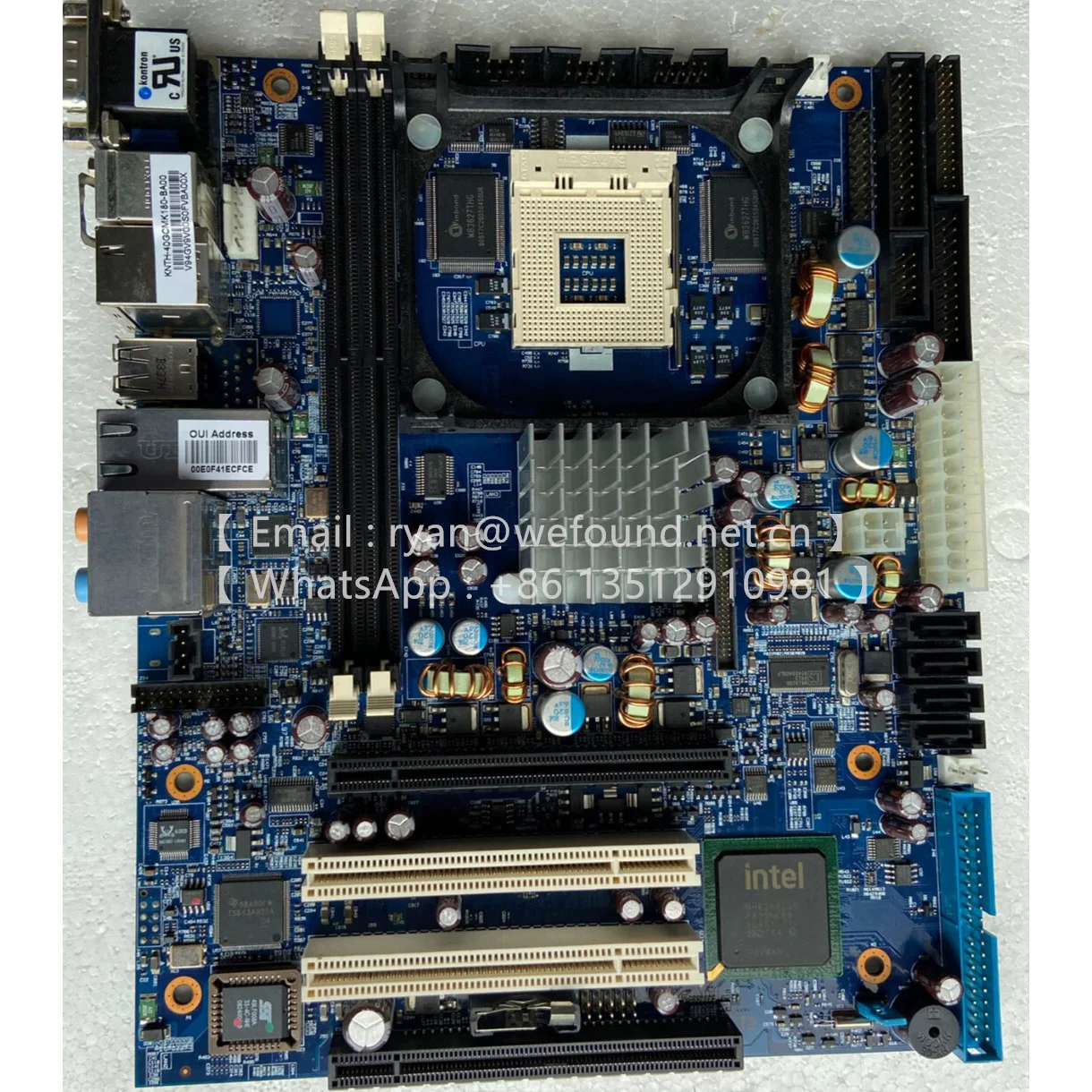 

Для Kontron 986LCD-M/FLEX 986LCD-M/Flex промышленная материнская плата 810210-4500 2x PCI, 2x 10/100/1000 LAN