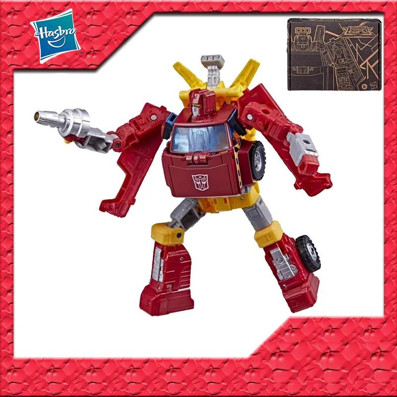 

In Stock Original TAKARA TOMY Transformers Legaly Red Hoist PVC Anime Figure Action Figures Model Toys