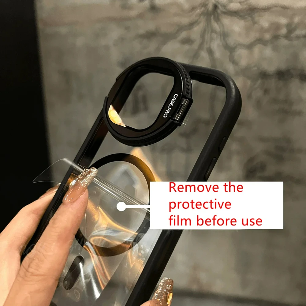 16 Pro Max Fall Magsafe Kamera Schutz halterung Abdeckung für iOS 16 Pro Luxus magnetische Hartsc halen
