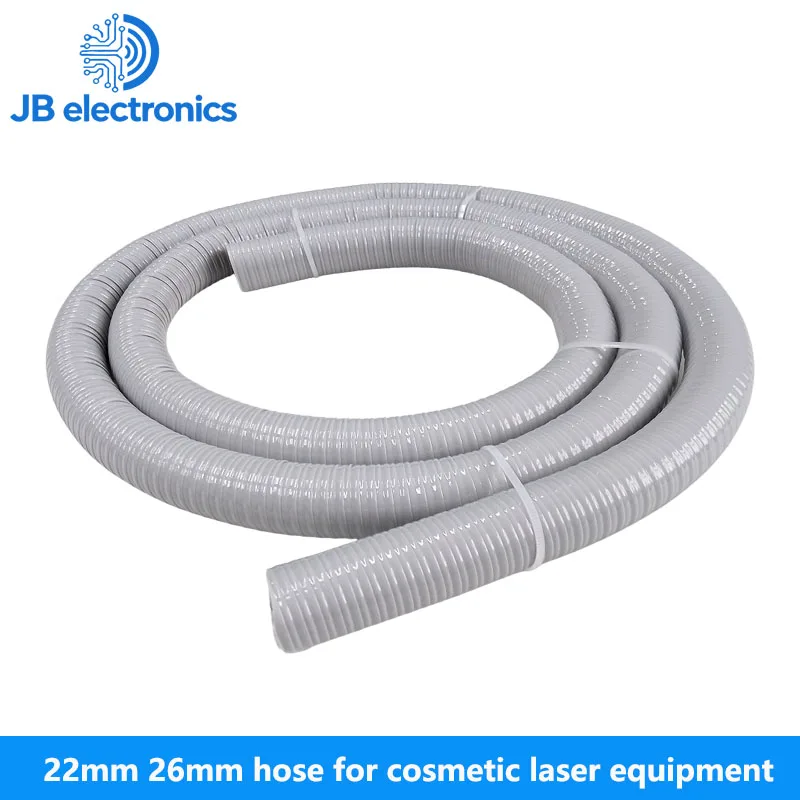 White grey 22mm 26mm hose for cosmetic laser equipment