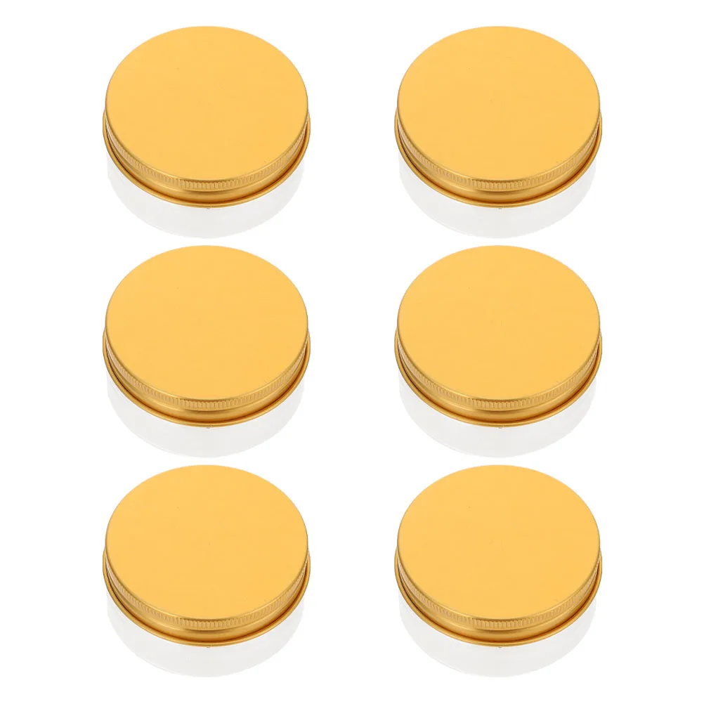 6 قطع من زجاجات كريم فرعية قابلة لإعادة الملء، حاويات سفر محمولة مقاومة للتسرب لمرطب لوشن الوجه، مكياج صغير