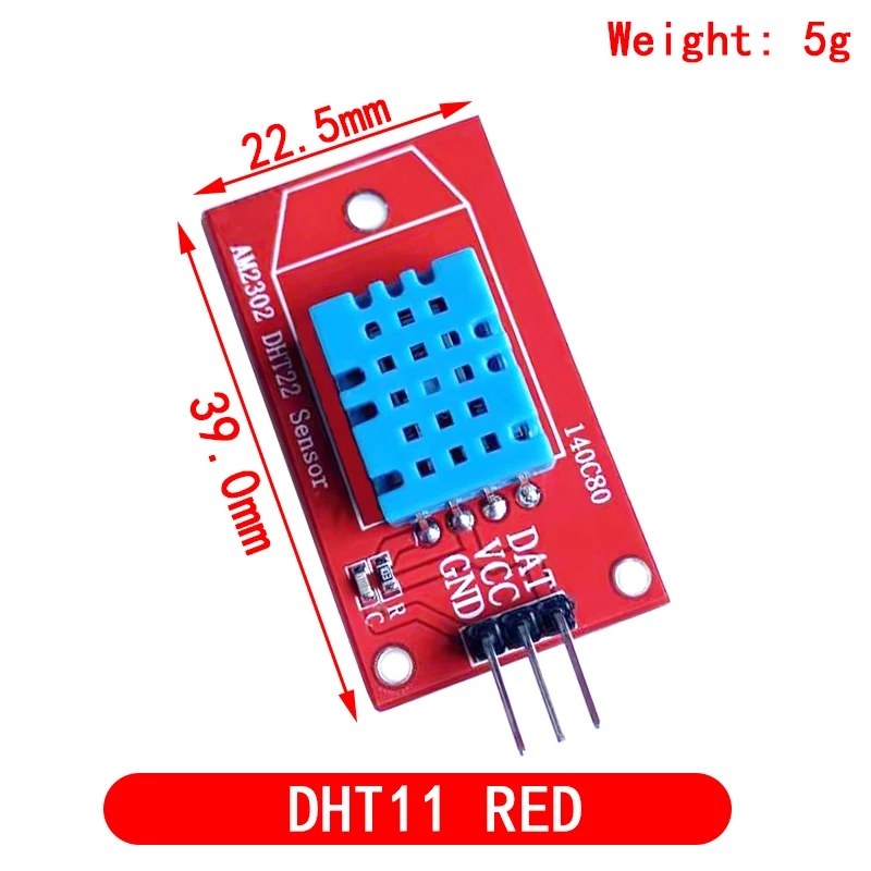 Temperatura Digital e Sensor de Umidade, Módulo para Arduino, Eletrônico, DIY, DHT11, DHT22, AM2302, AM2301, AM2320, MW33