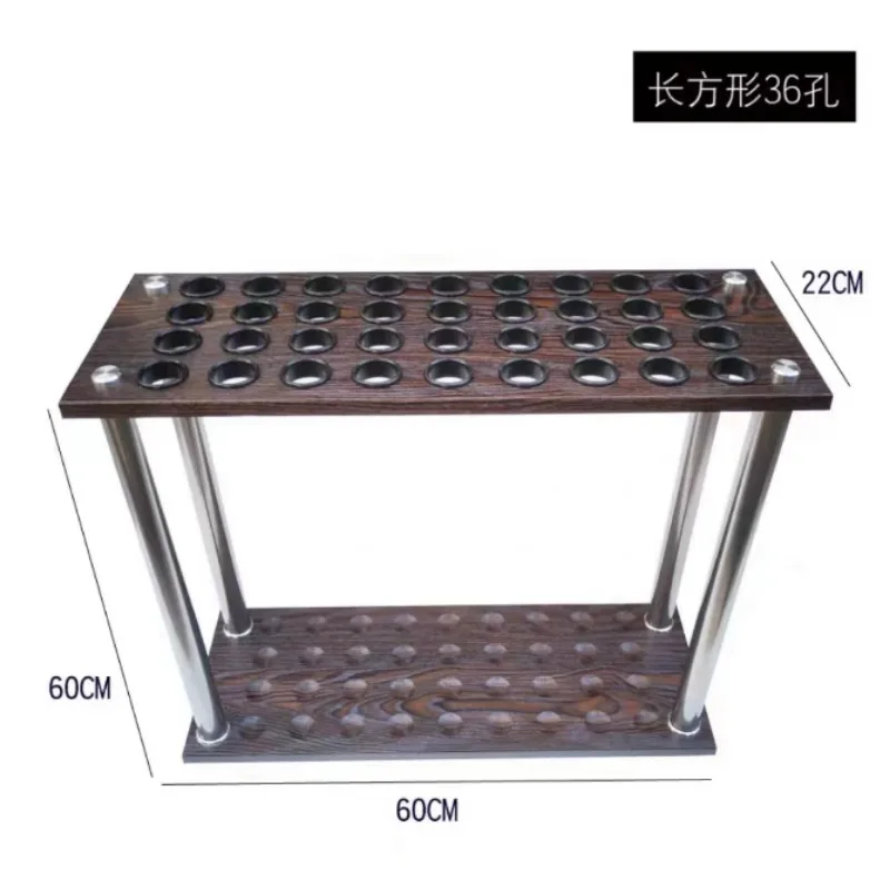 Floor Standing Billiard Cue Rack, Heavy Stable Storage Holder, Cue Rest for Billiard Hall Use