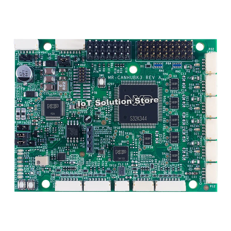 

MR-CANHUBK344 S32K344 Evaluation Board for Mobile Robotics with 100BASE-T1 and Six CANFD MR CANHUBK344