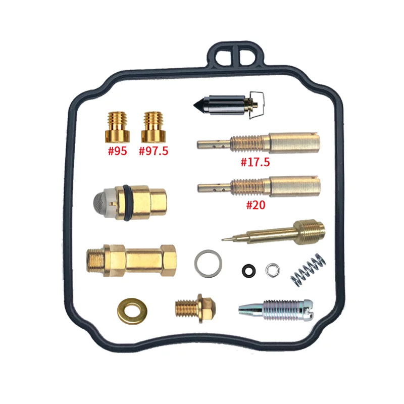 DAELIM Forte 125 NS125 Carburetor Repair Kit NS I II III OTELLO Carb Float & Plunger Diaphragm Rebuild Kit