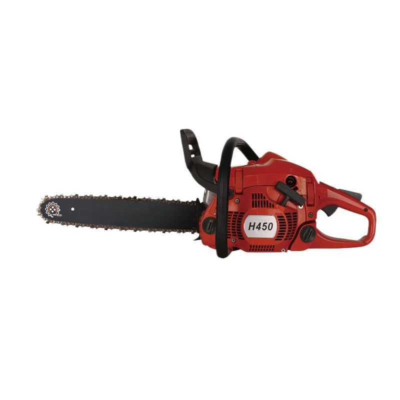 H450 two-stroke gasoline saw high power 12 inch chainsaw 20 inch small motorcycle saw wholesale garden