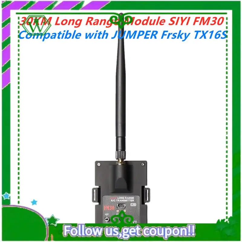 

Reliable-1Set Long Range SIYI FM30 Radio Module With Datalink Telemetry Bluetooth Receiver Bluetooth Receiver A