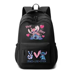 Lilo And Stitch Backpack Daily School Backpack Women Men Laptop Backpack for Teenagers Mochilas