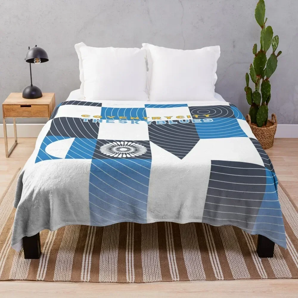 Coventry City - The Sky Blues Throw Blanket warm winter Thin Blankets