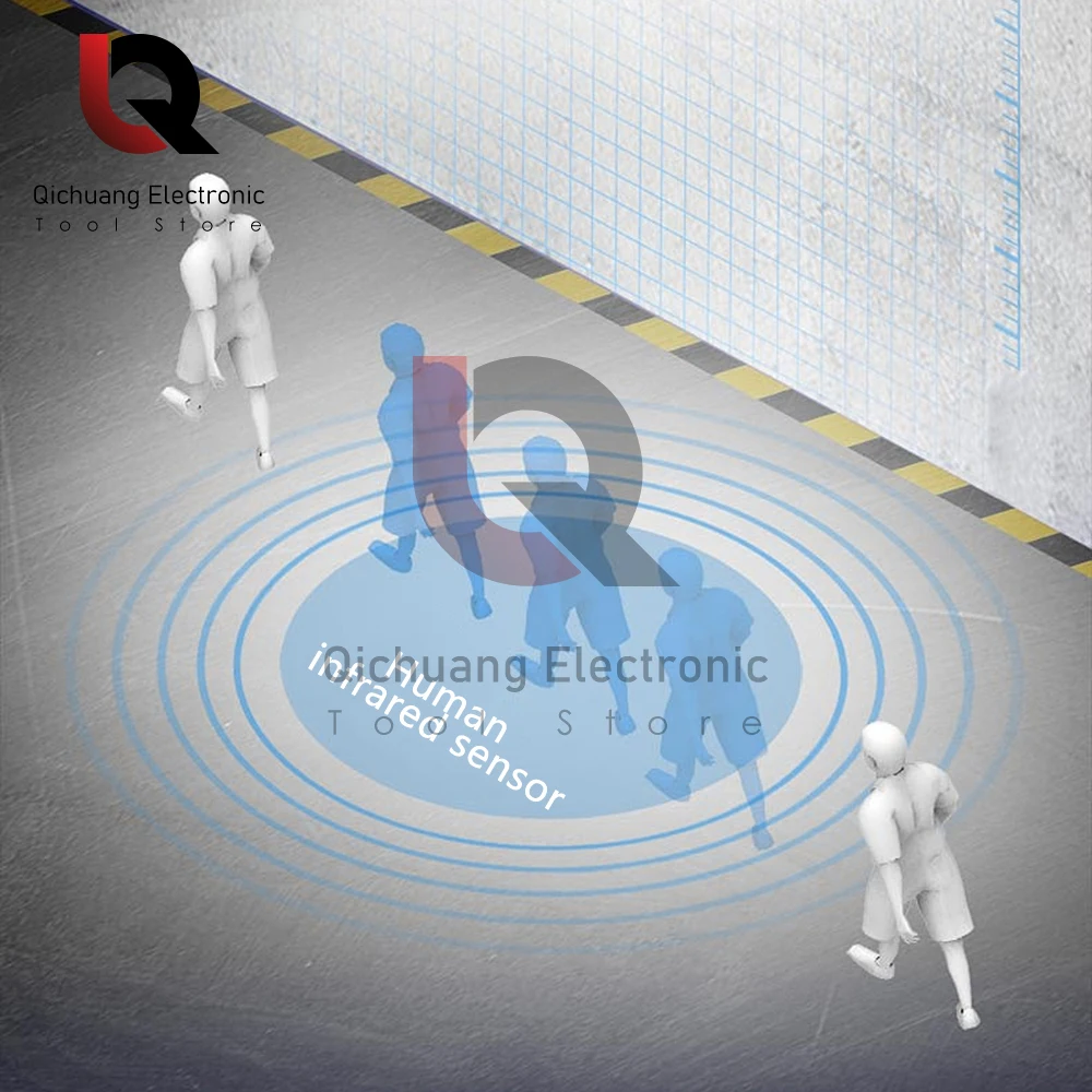 DC5-24V Потолочный PIR-датчик движения, модуль переключателя 5A IR, инфракрасный индукционный датчик тела, контроллер, переключатель 3-1 м