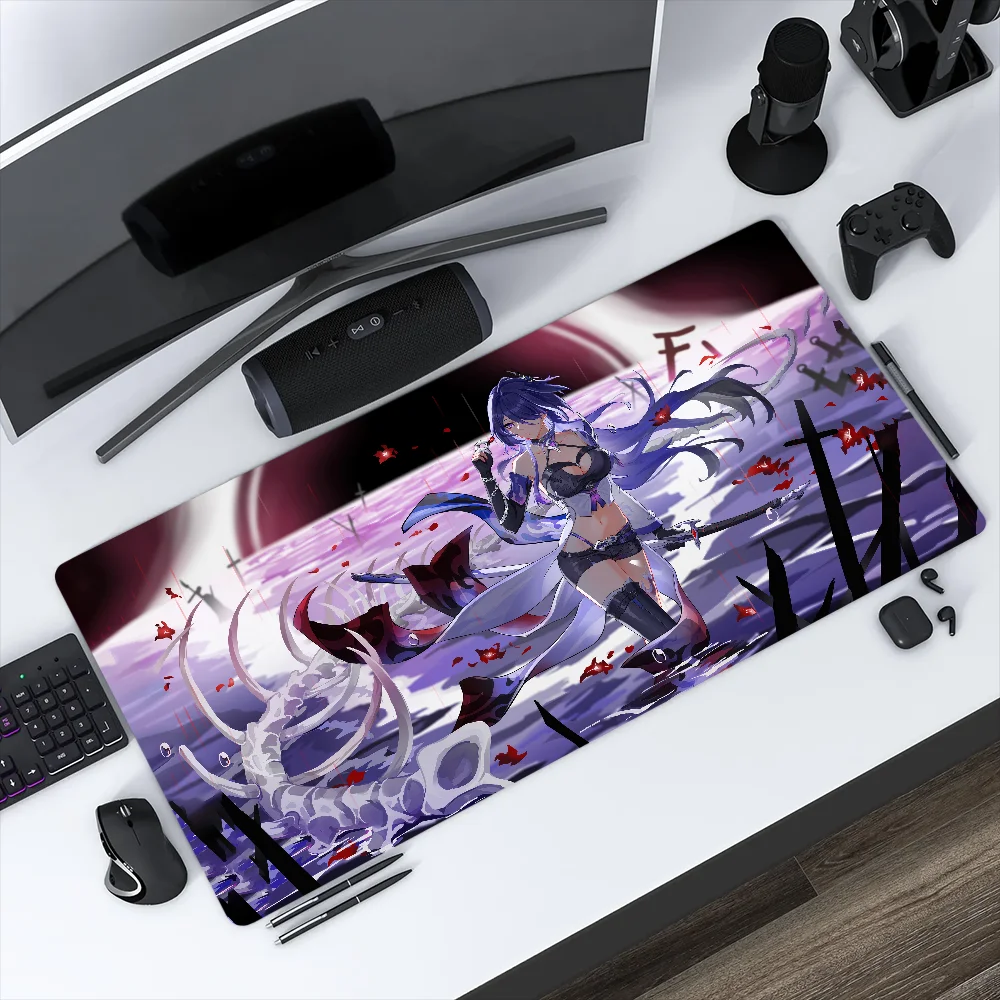 Star Rail Game Honkai Acheron Mouse Pad Non-slip Thickened Large Writing Lockedge Office Student Gaming Cushion MousePad