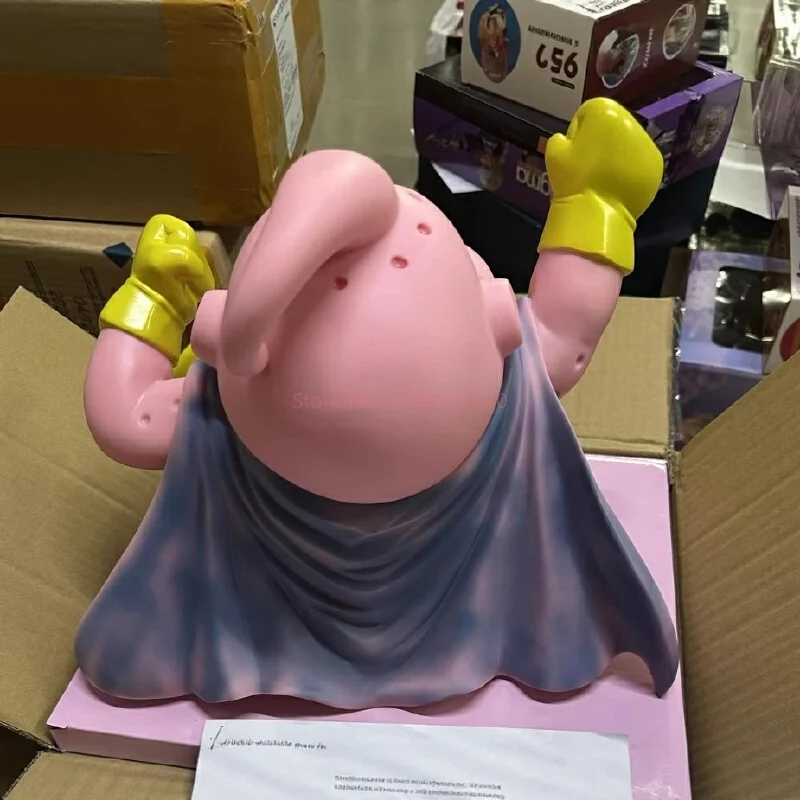 ฟิกเกอร์อนิเมะดราก้อนบอลใหม่ ขนาด 25 ซม. มาจินบู ของตกแต่งโต๊ะทำงาน โมเดลพีวีซี น่ารัก ของขวัญวันเกิดสำหรับเด็ก