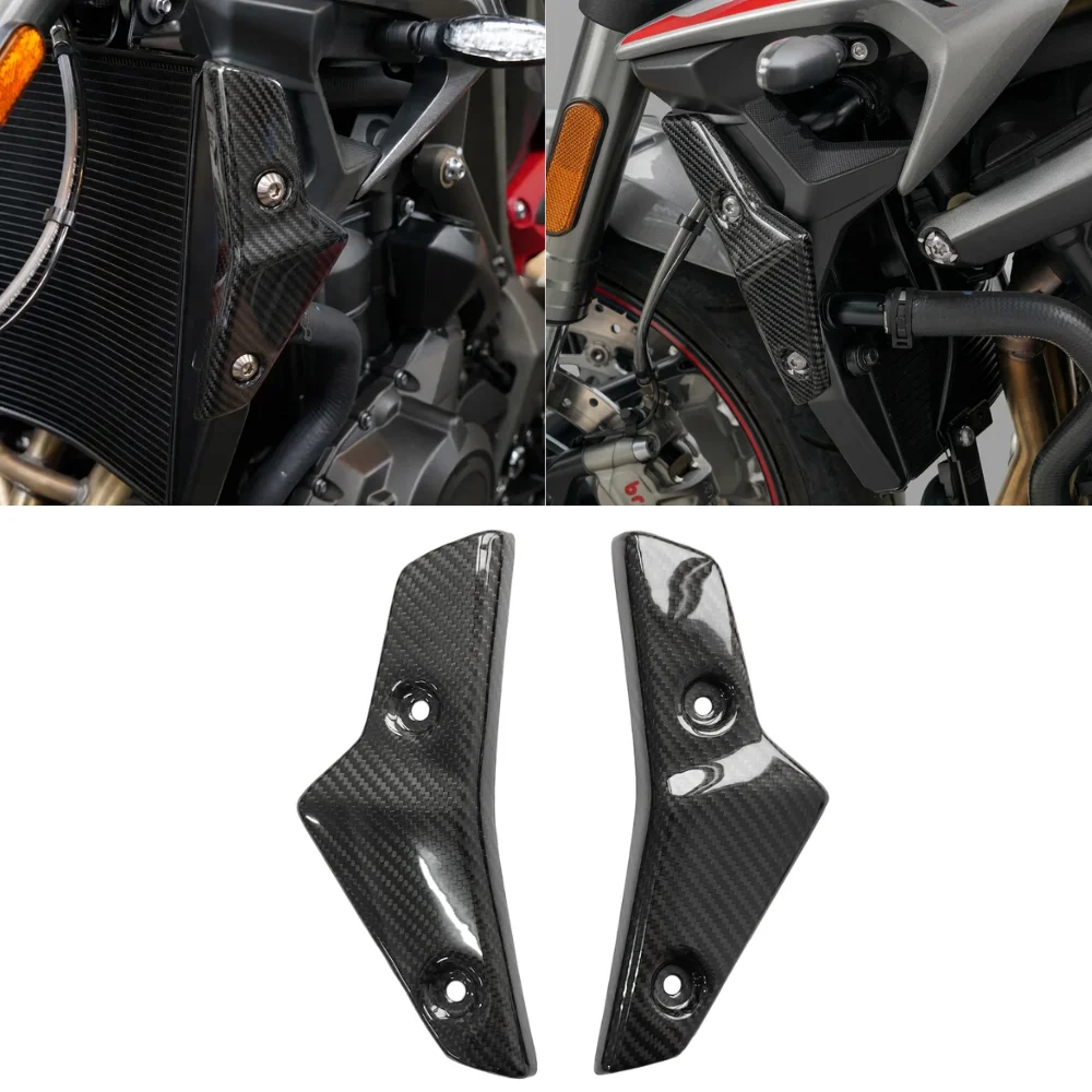 

Carbon Fibre Side Radiator Fairing Cover for Triumph Street Triple 765 (2021–2022)