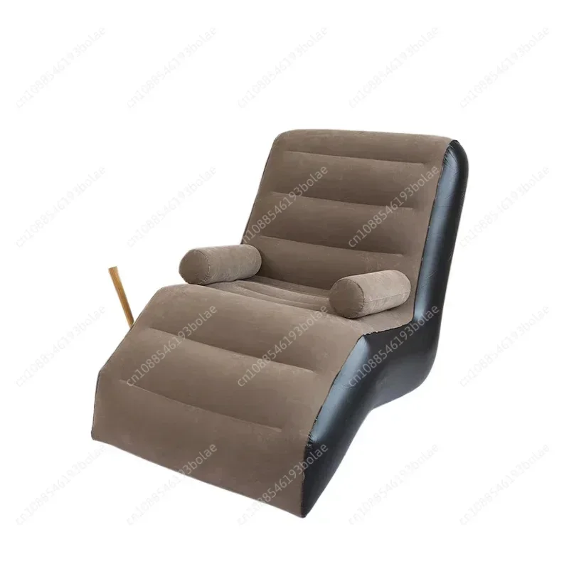 140cm Living Room S Shape Inflatable Sofa Chair Bed Cheap Single Designer Sofa Ergonomic Reclinable Lazy Divano Home Furniture