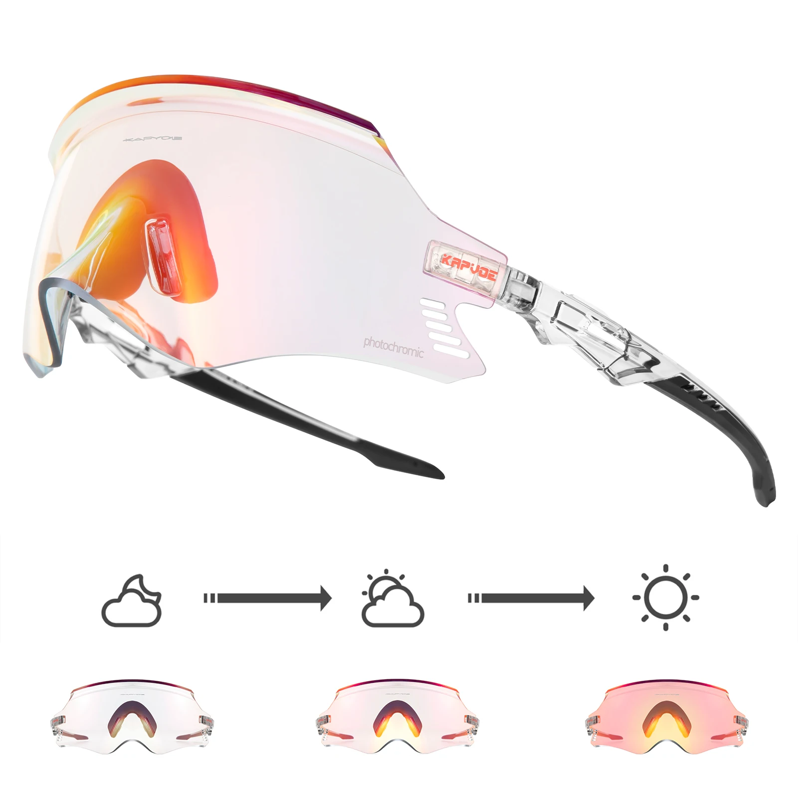 Fotochromowe okulary rowerowe rower sportowy rower terenowy okulary rowerowe męskie damskie okulary przeciwsłoneczne okulary wędkarskie dla