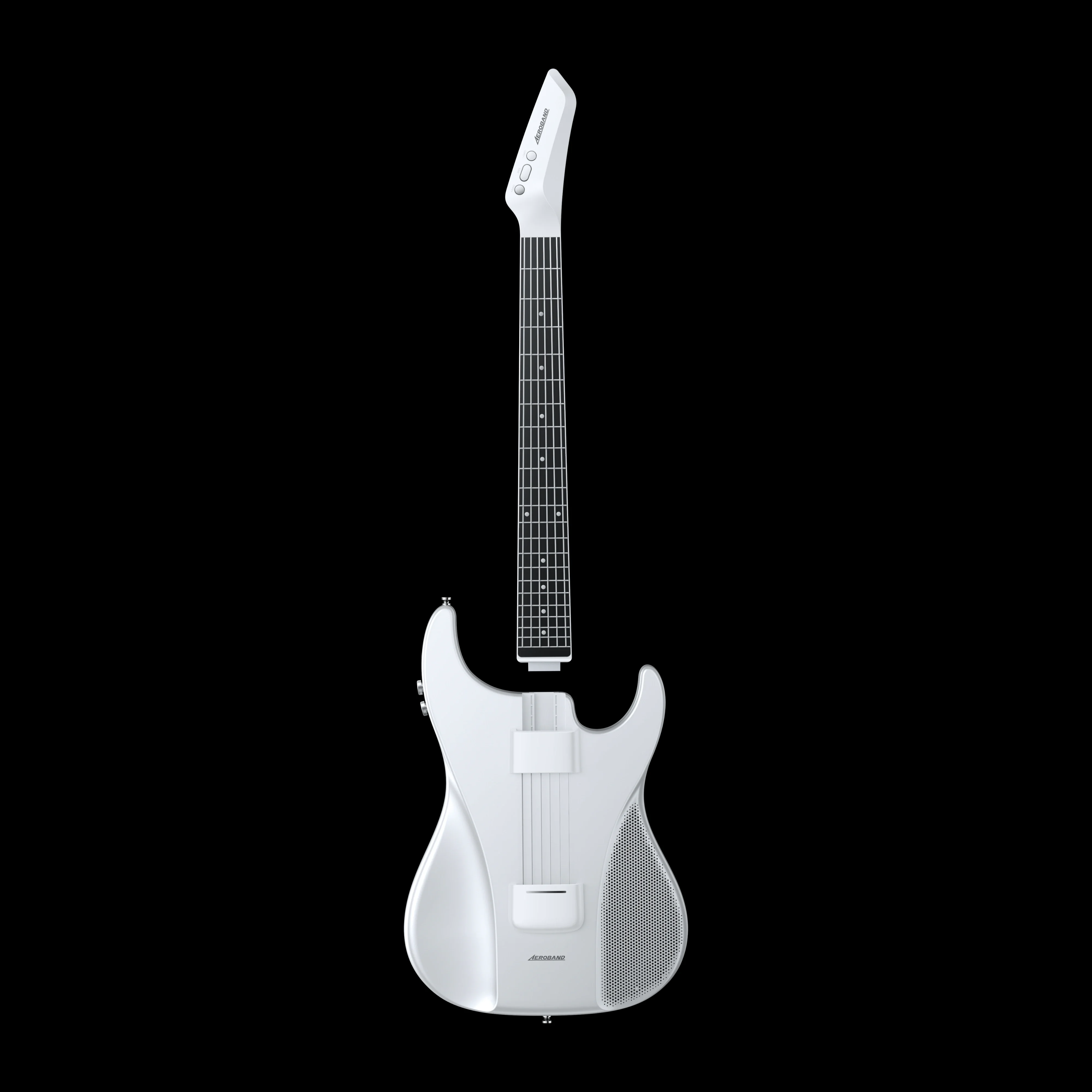 AeroBand Guitar Bundle Kit ホワイト Aeroband Guitar in White with Gig Bag - Red Chilli Audio