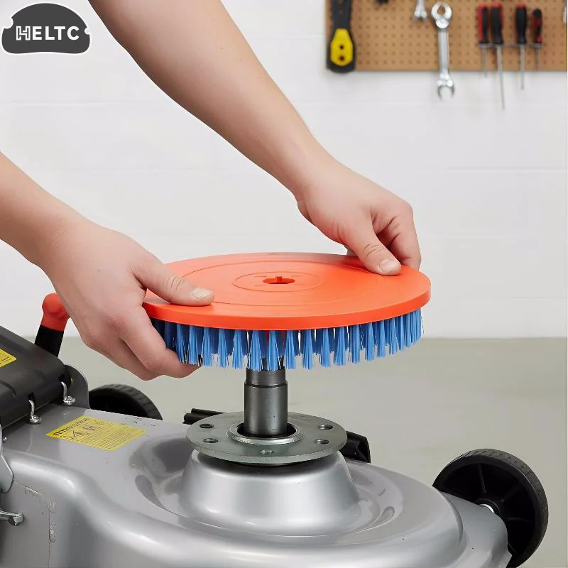 1PCS Plastic Lawn Mower Cleaning Brush Heavy Duty Professional Grade Garden Tool Brush Tool Cleaning Accessory Horticulture Tool