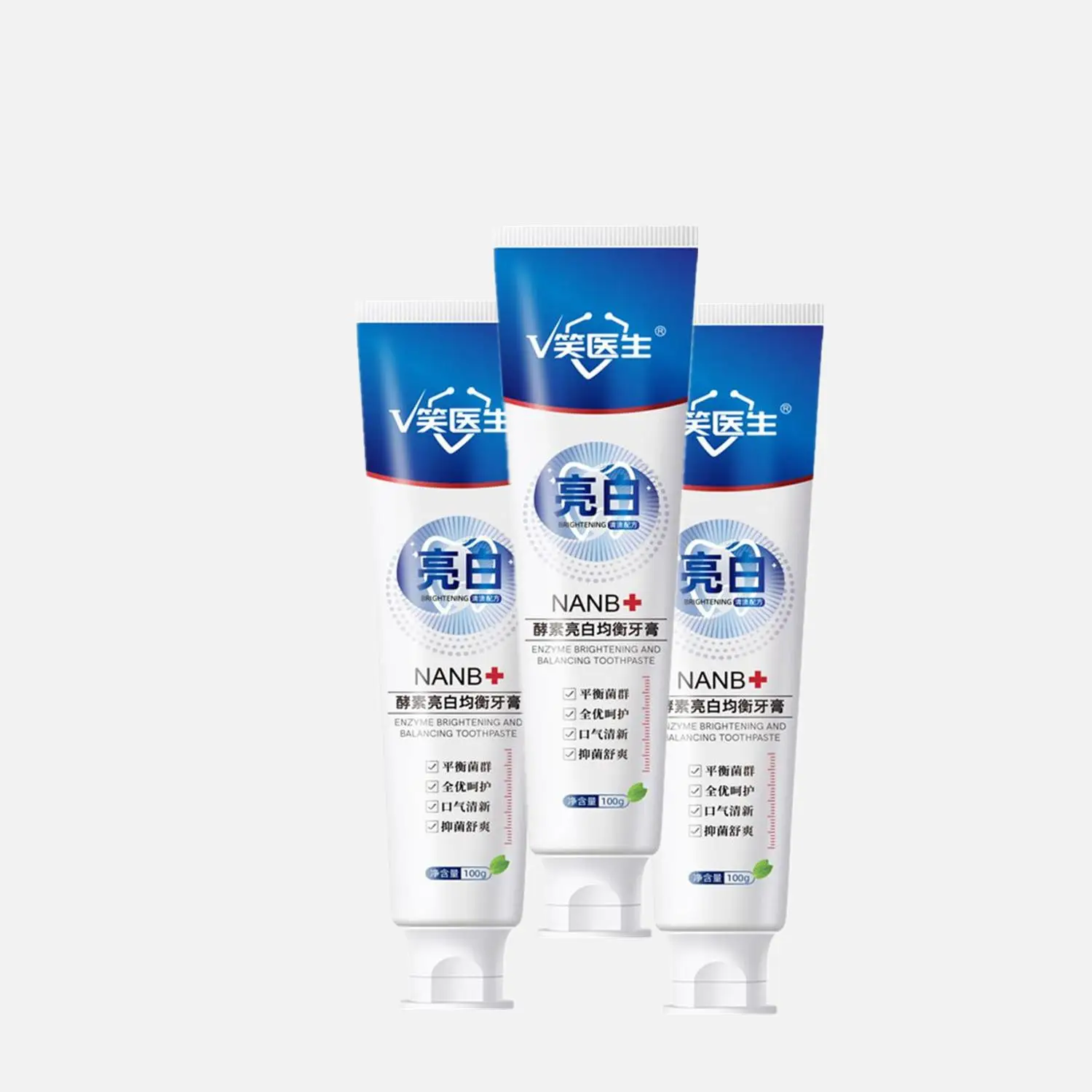 

3 шт., ремонт зубной пасты, 100 г