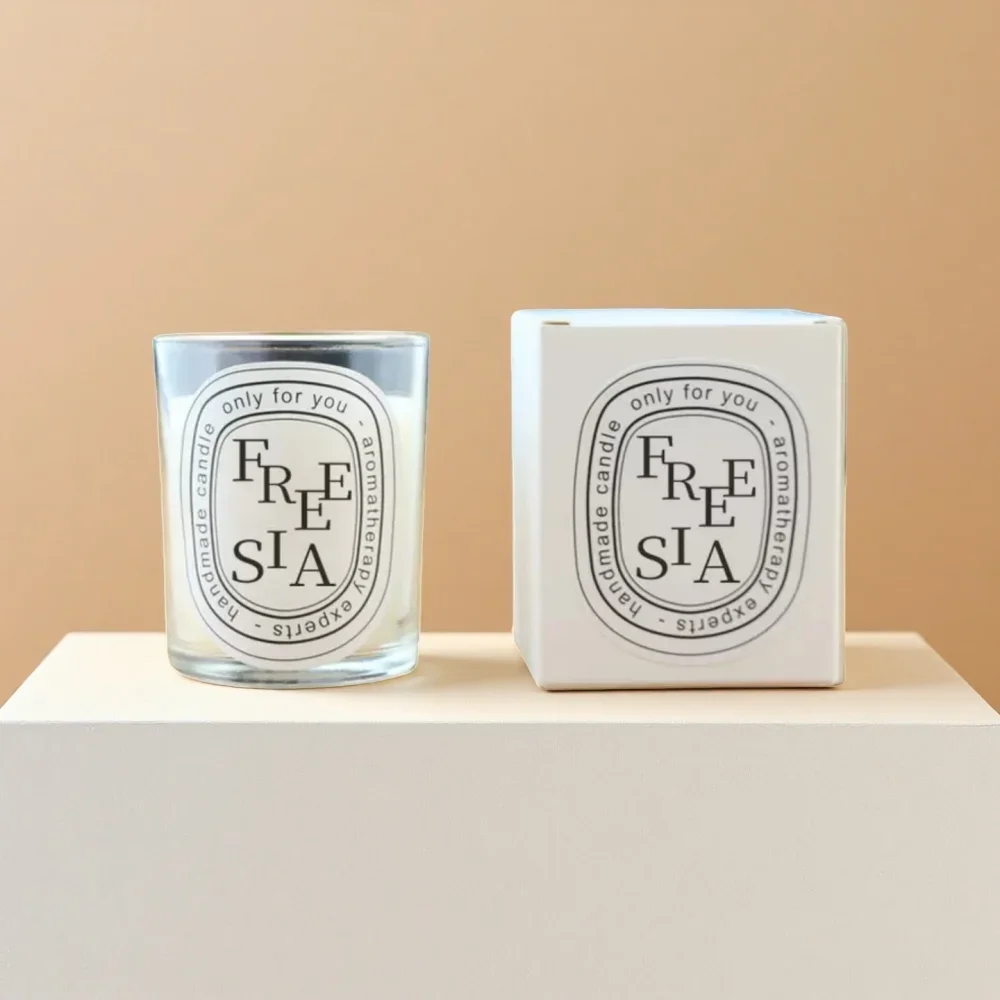 جديد الخريف والشتاء جو العطر شمعة معطرة هدية رومانسية جرة شفافة الشموع العطرية الخفيفة لضيف الزفاف