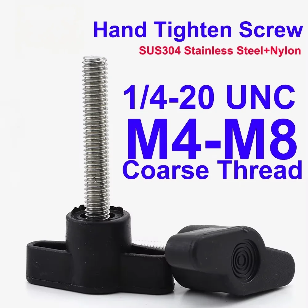 Tighten Bolts 1/4-20 UNC/M4-M8 SUS304 A2 Stainless Steel 27# or 36# Z-handle Bakelite Hand Knob Adjustable Thumb Screws