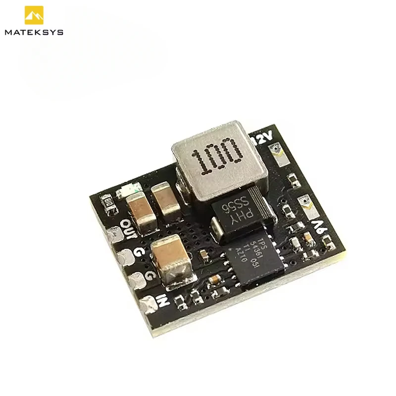 MATEK Mateksys MICRO BEC 6-60V a 5V/9V/12V-ADJ módulo regulador reductor para RC modelo avión helicóptero Dron de carreras con visión en primera persona