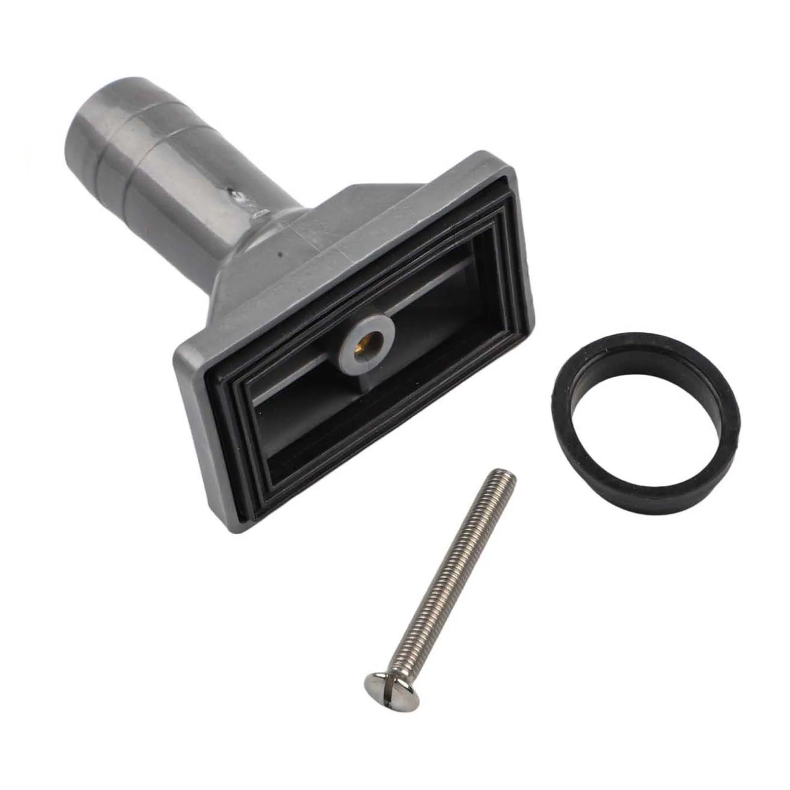 Kitchen Sink Overflow Pipe Rectangle Overflow Pipe Head Washing Basin Connecting Pipe Drain Hose Kitchen Sink Accessory